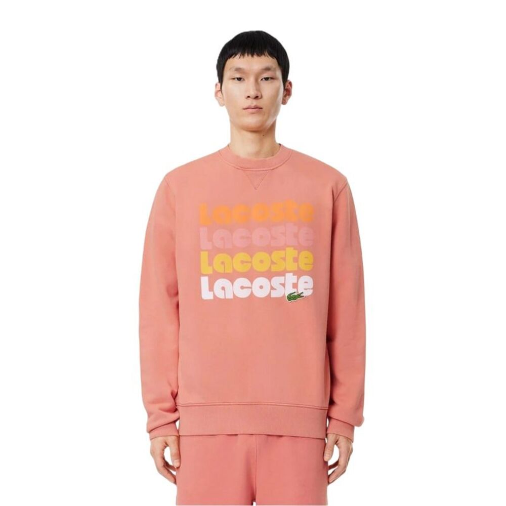 Lacoste Mens Print Sweatshirt / Sierra